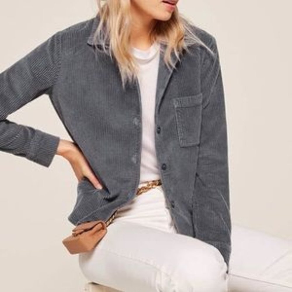 Reformation Ludvig Corduroy Shirt